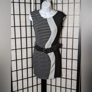 Vamp Belted Dress. M